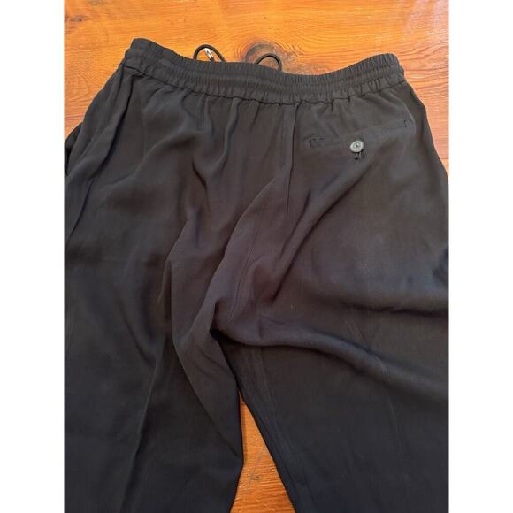 ATM Anthony Thomas Melillo Womens Black Pull On Pants Size Small Viscose - Picture 7 of 9